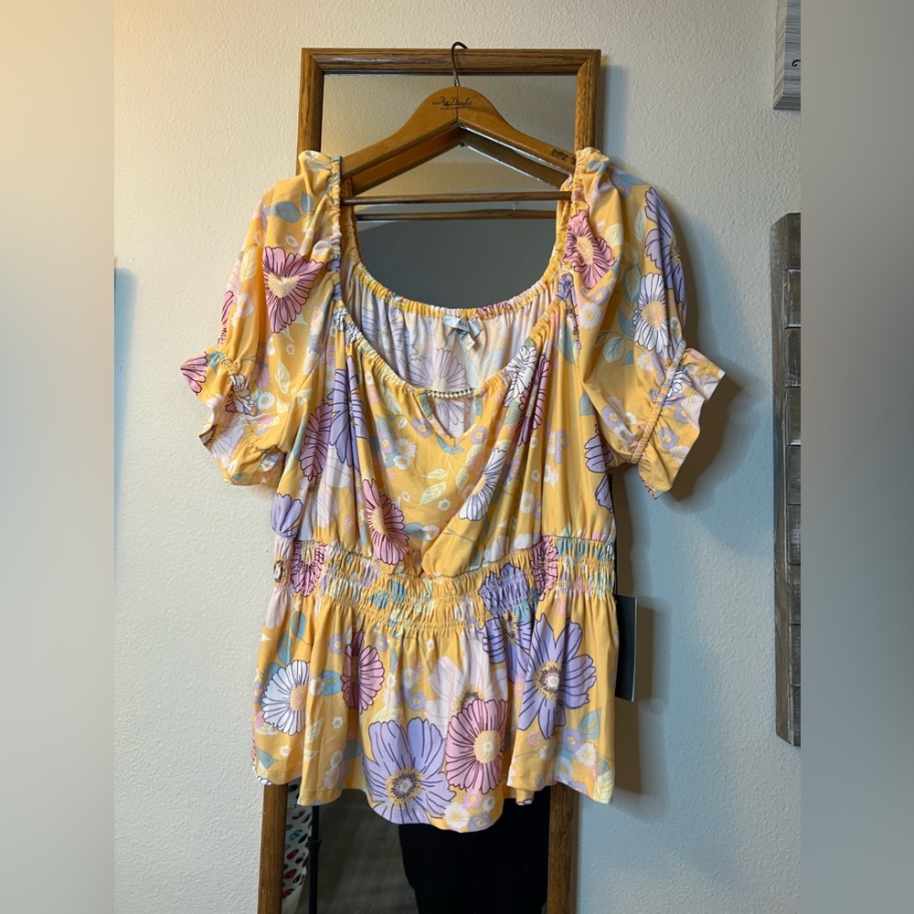 Lily white blouse 3x